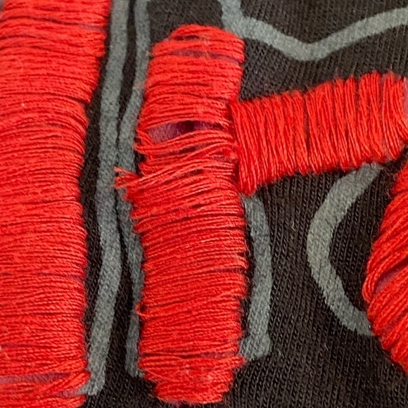 Desigual long sleeved black dress size M - Picture 8 of 16